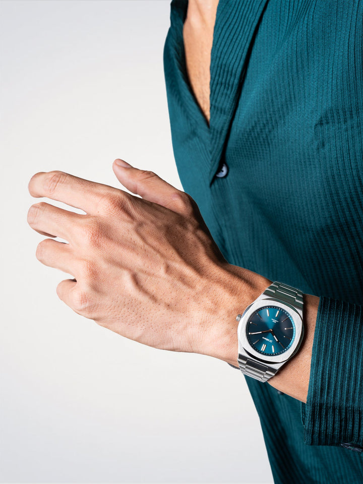 D1 Milano Groovy Vert Ultra Fin 39 mm D1-UHBJ03