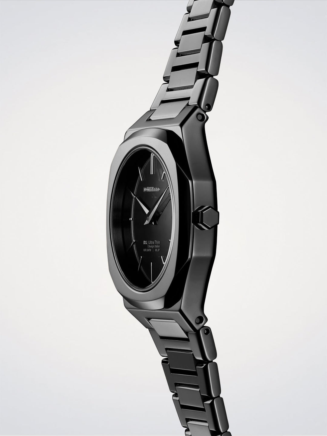 Montre D1 Milano Black Gleam ultra fine 30 mm D1-UTBL41