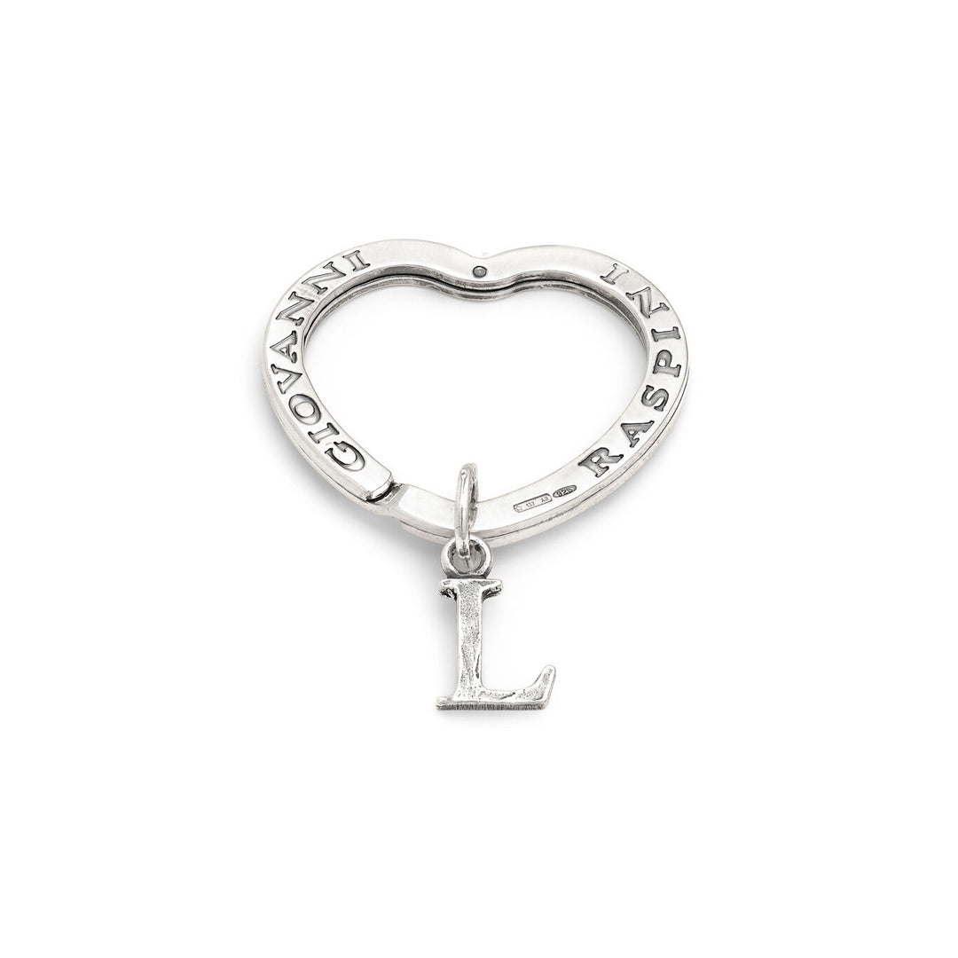 Giovanni Raspini key ring letter l Key ring in 925 Silver X01433