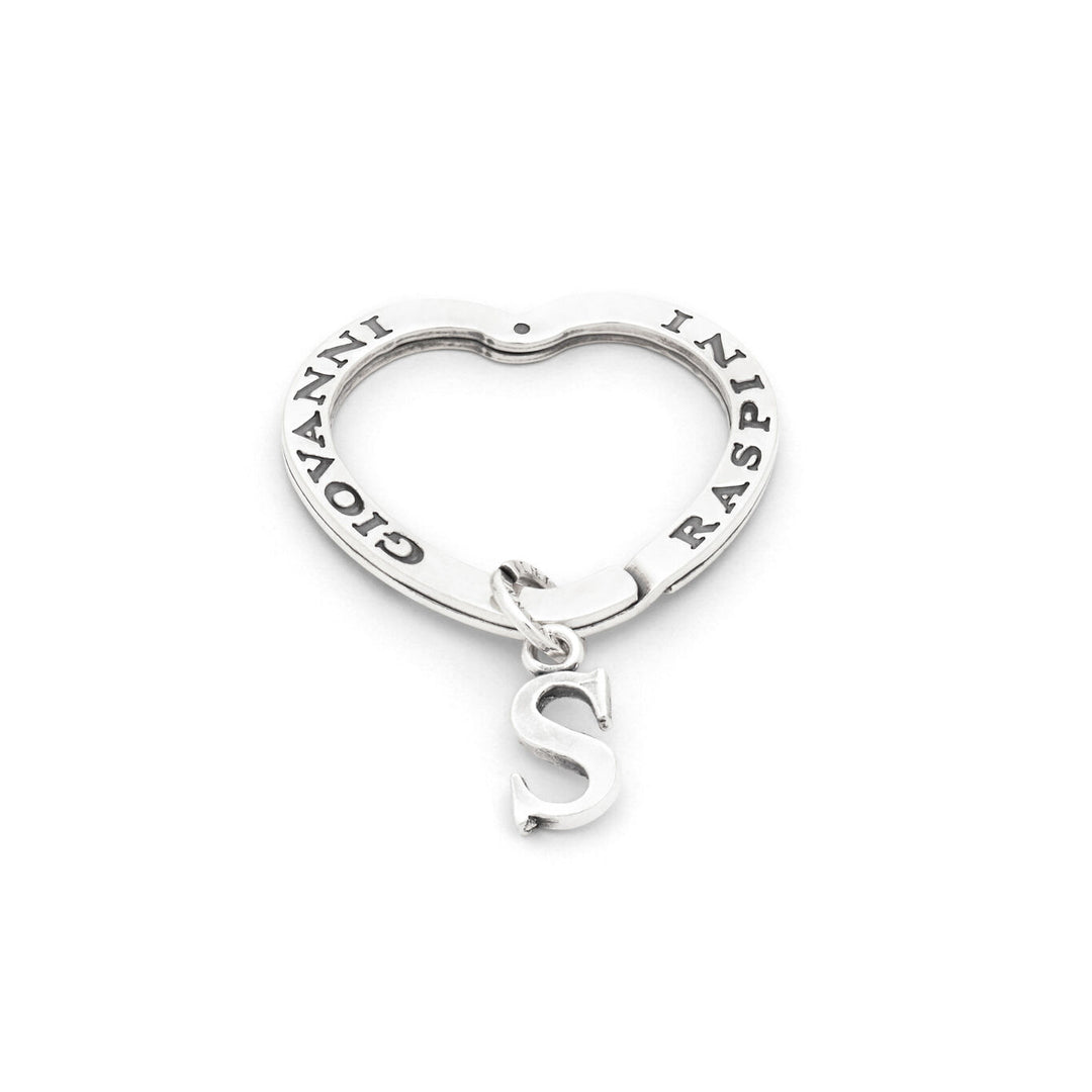 Giovanni Raspini letter s key ring 925 Silver key ring X01426