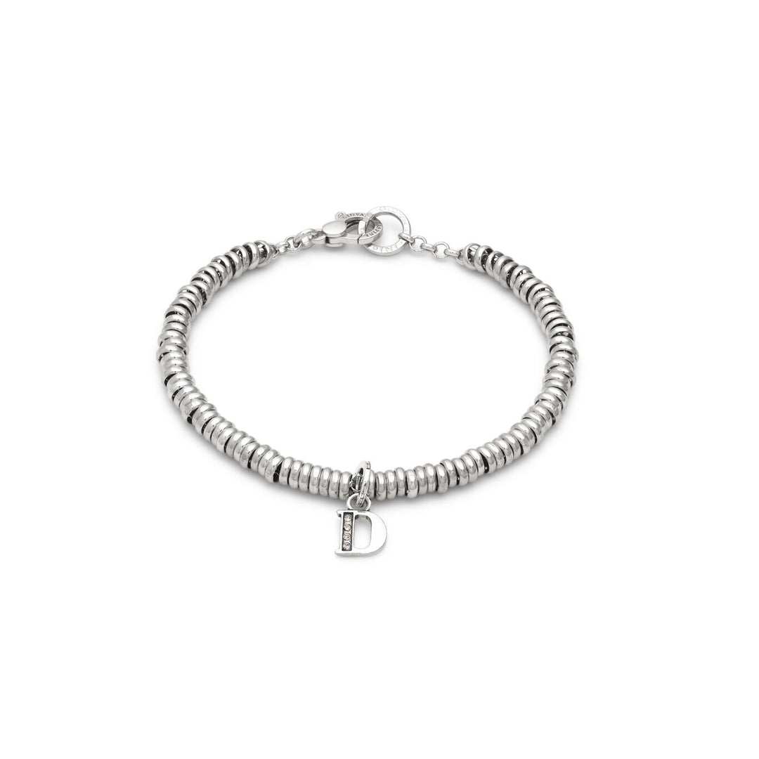 Giovanni Raspini bracciale lettera d crystal Bracciale in Argento 925 e zirconi X01465