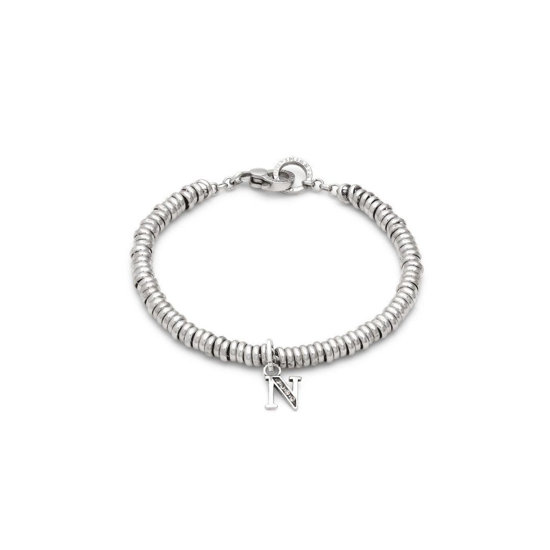 Giovanni Raspini bracciale lettera n crystal Bracciale in Argento 925 e zirconi X01455