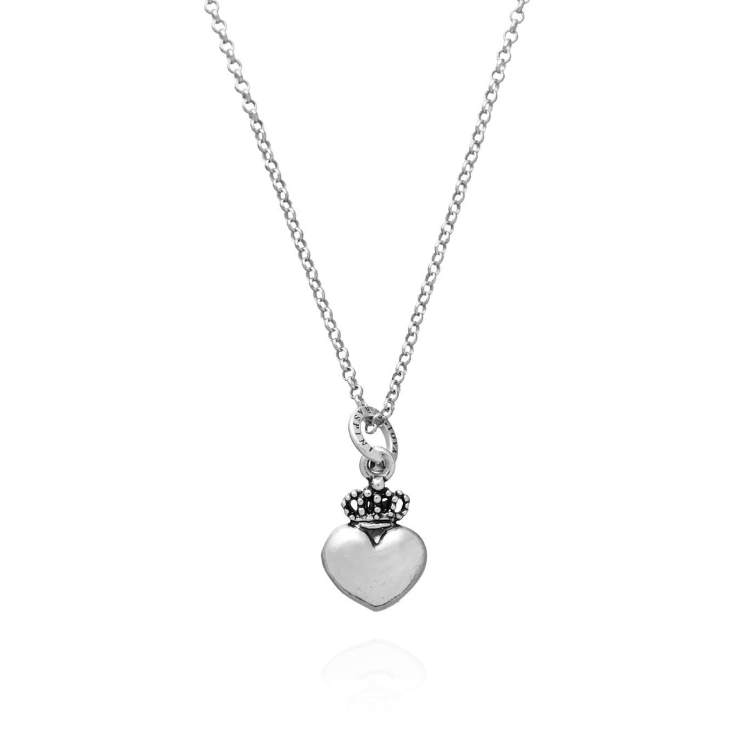 Giovanni Raspini Heart necklace with crown 1774