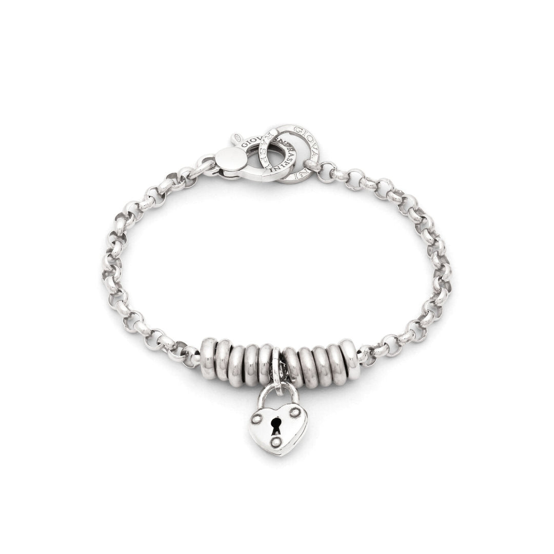 Giovanni Raspini Heart Padlock Bracelet 1779