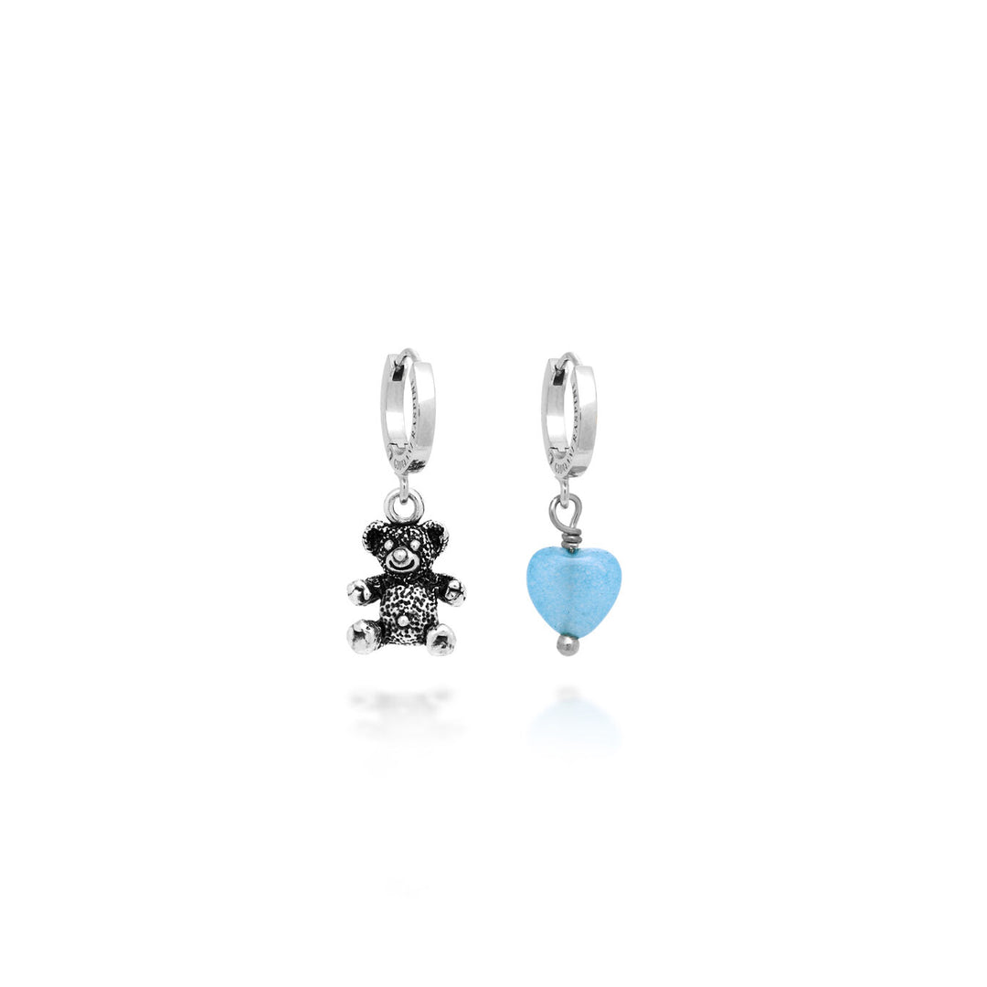 Giovanni Raspini Baby Bear Huggie Earrings 1844