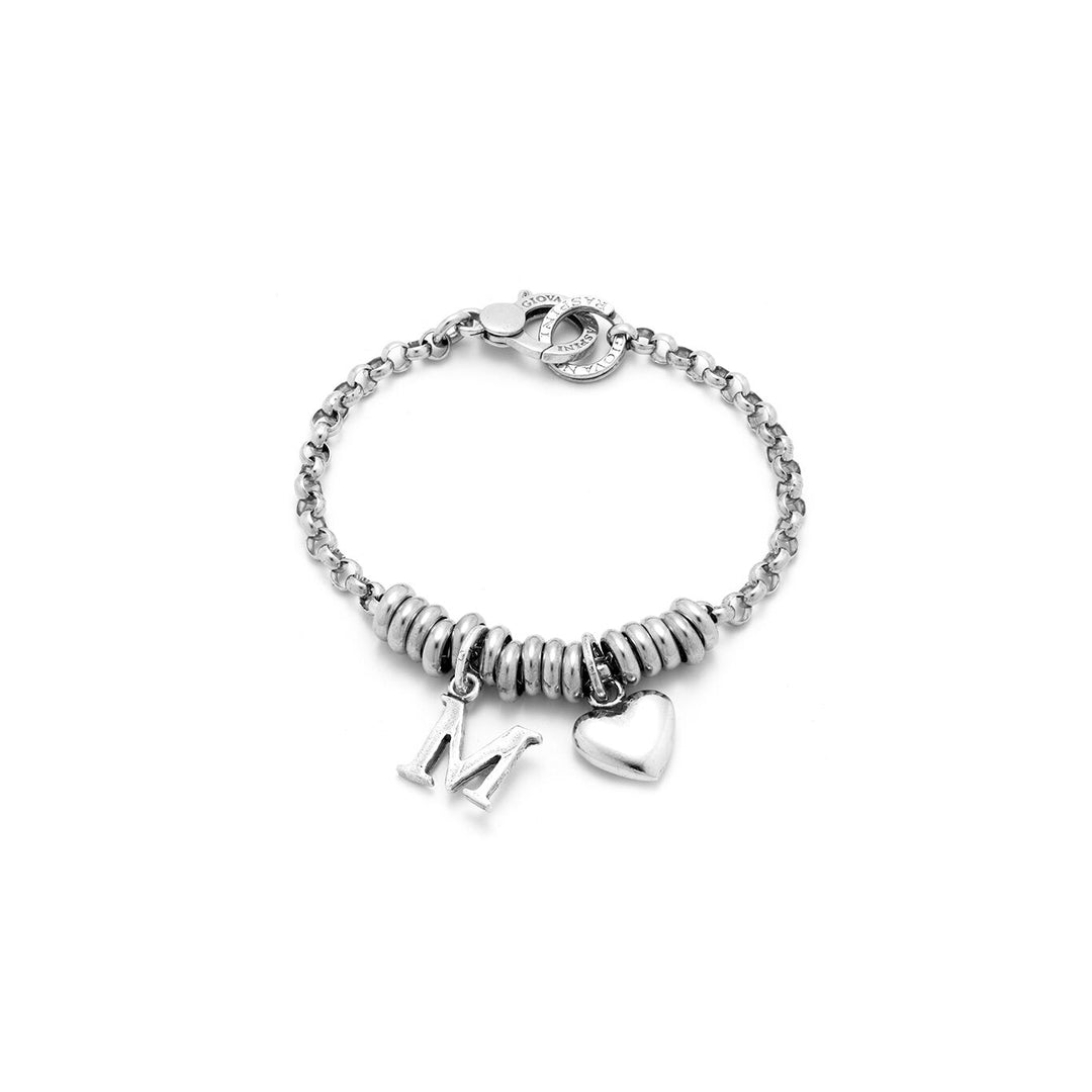 Bracelet Giovanni Raspini Coeur et Lettre M 1885
