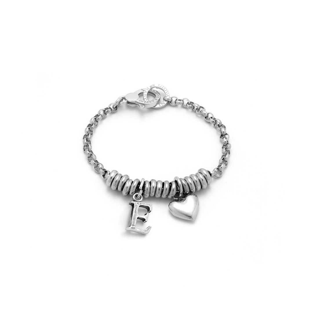 Giovanni Raspini Bracciale Cuore e Lettera E 1893
