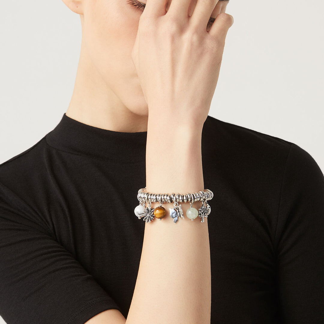 Giovanni Raspini Nature Bracelet With Silver Stones X01972