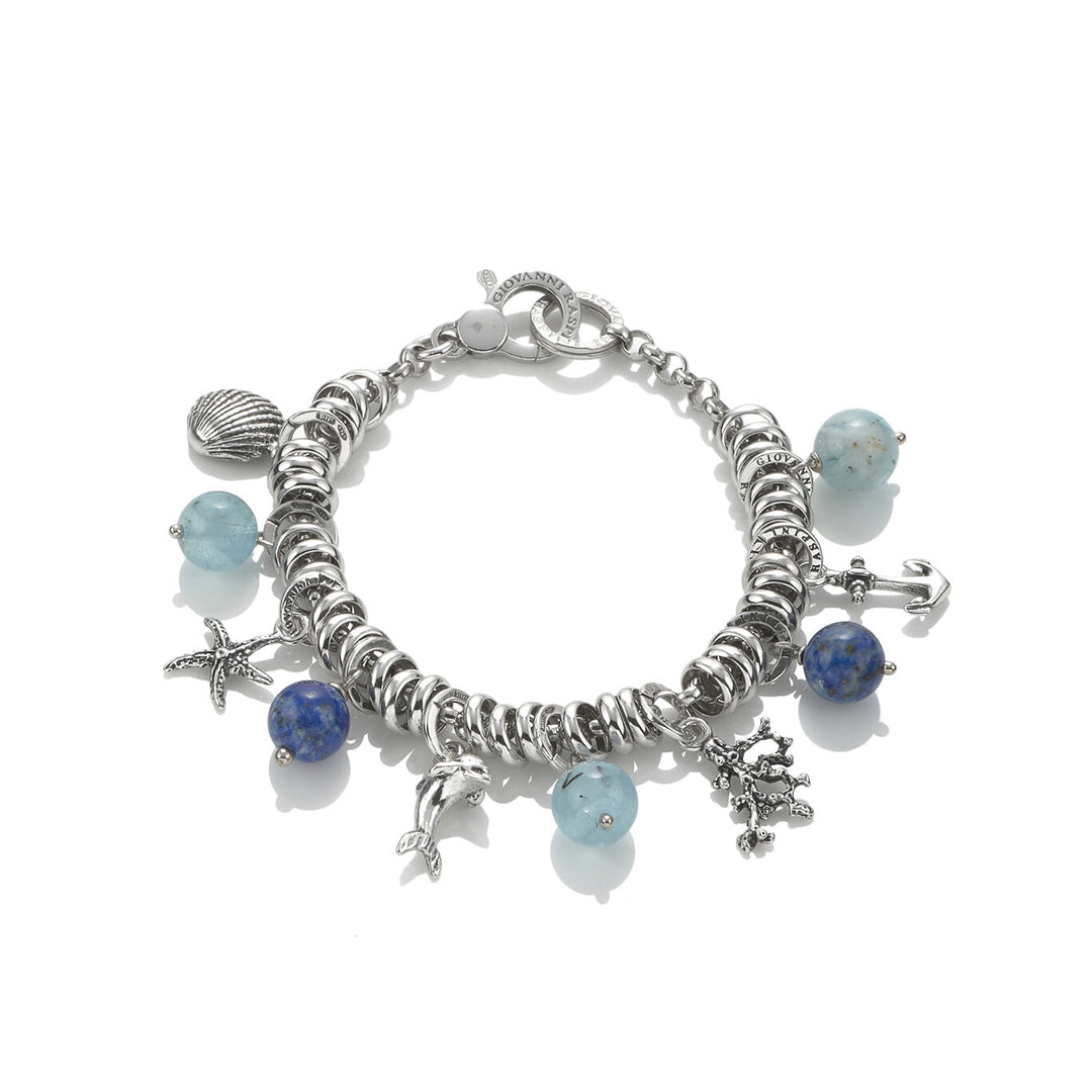 Giovanni Raspini Sea Bracelet With Stones 1995