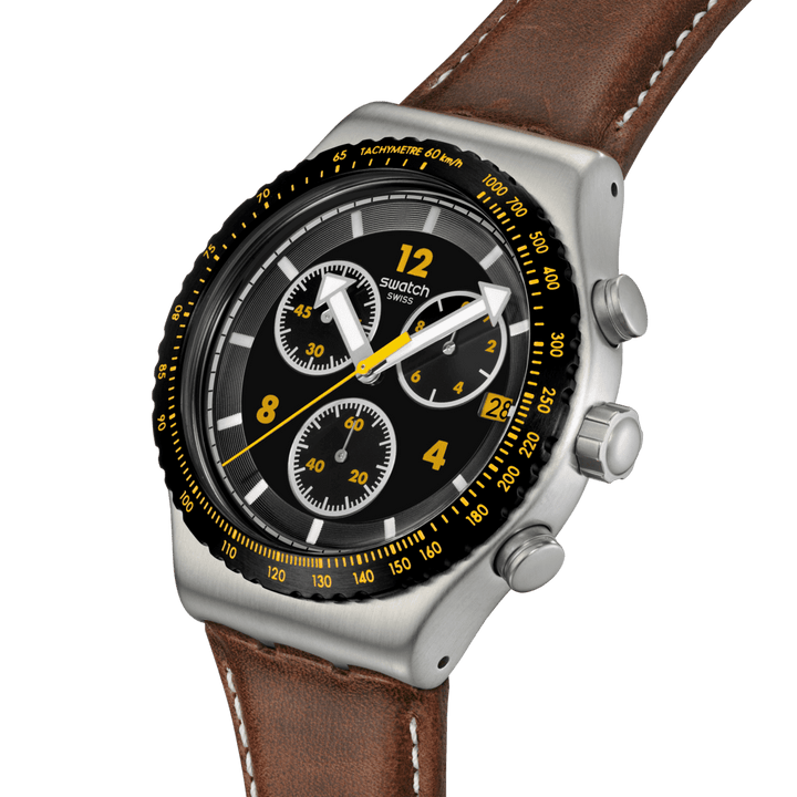 Swatch Canyon Chaser Originale Chrono Ironie 43 mm YVS530 Uhr