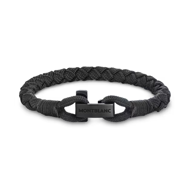 Montblanc Montblanc bracelet with T-clasp black size M 130861 63