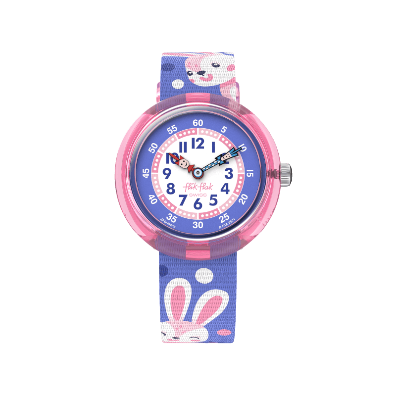 Flik Flak Peek-a-Bunny-Freunde für 32 mm FBNP236 Uhr