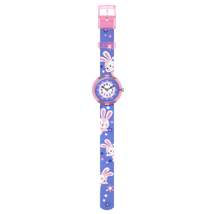 Flik flak peek-a-bunny amis fur-ever 32 mm fbnp236 watch