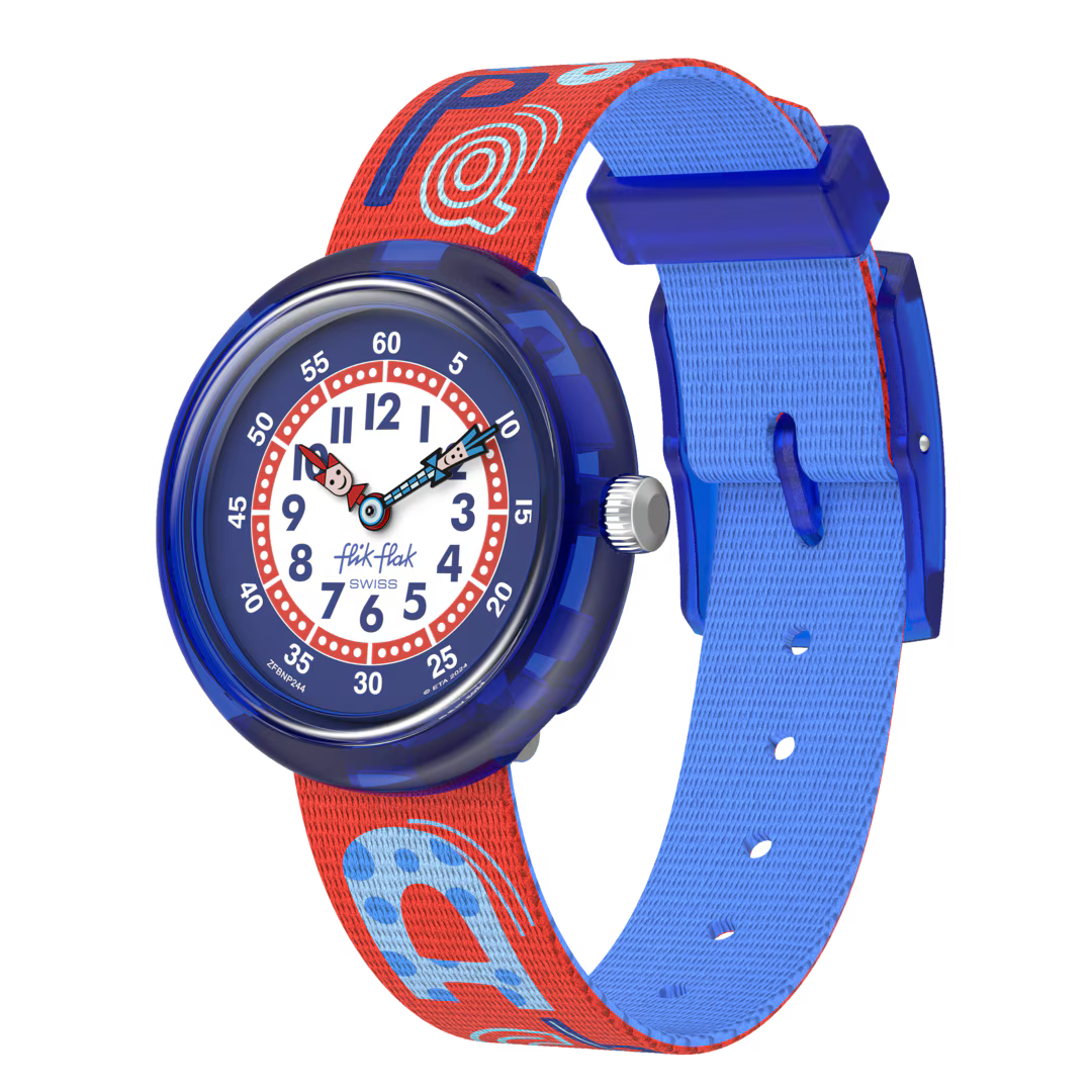Montre Flik Flak CONNAISSEZ VOTRE ABC Story Time 32 mm FBNP244