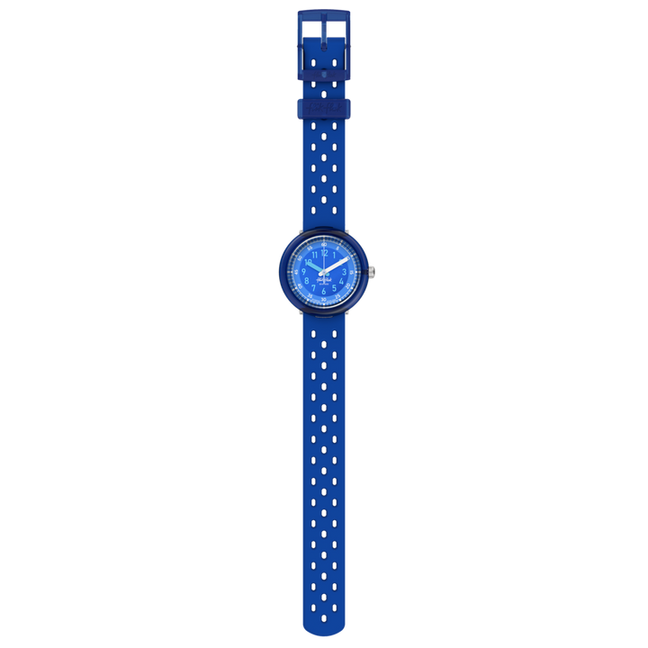 Flik Flak Fizz In Blue Bubby Hours 32mm FcNP002