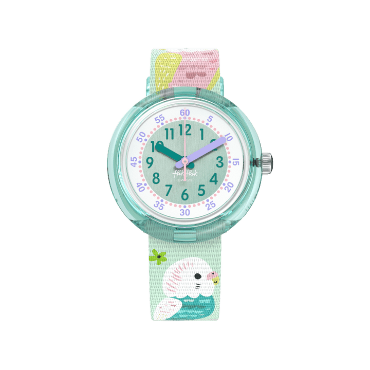 Flik Flak orologio HAPPY BUDGIES Friends Fur-Ever 32mm FPNP160