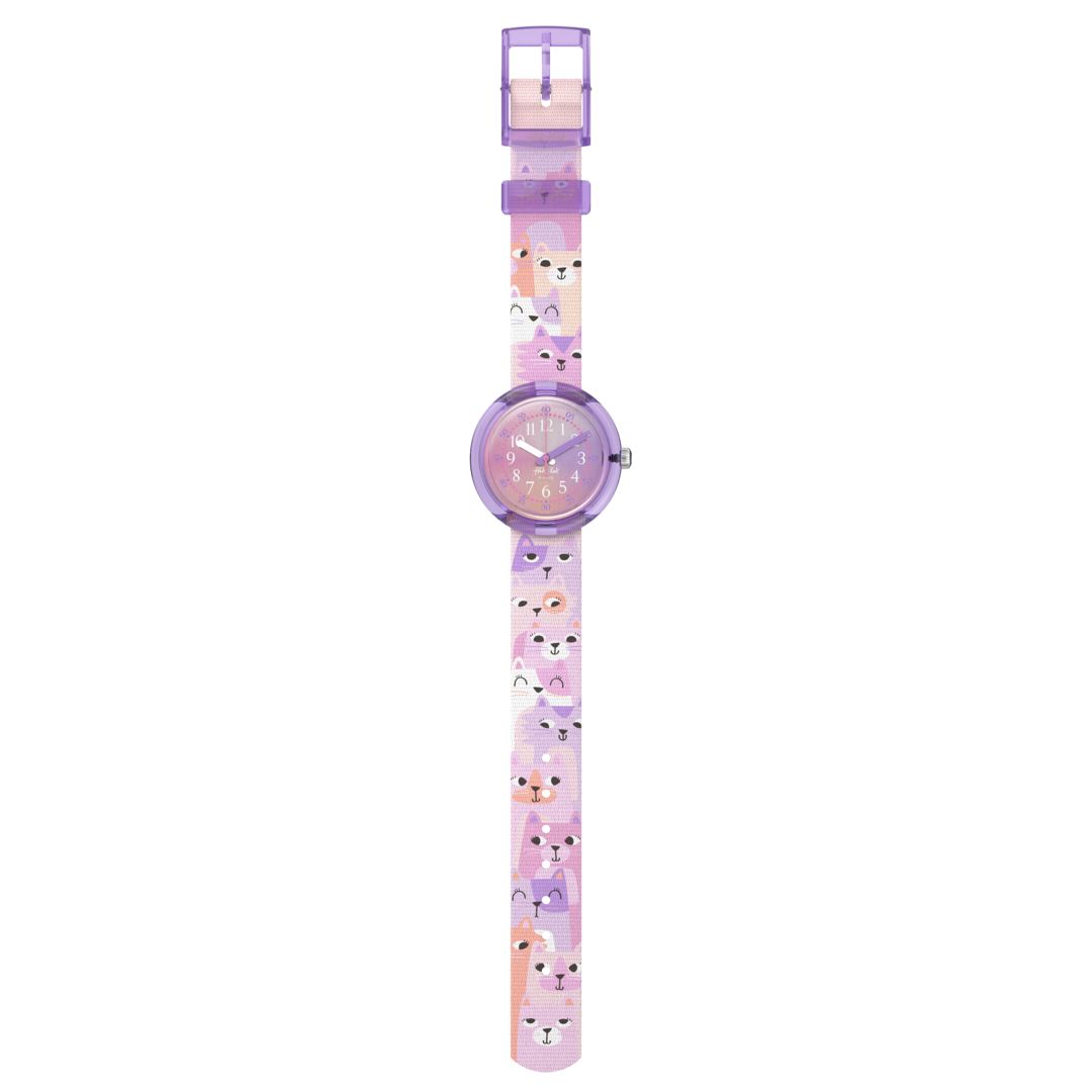 Flik Flak Cutie Kitty Friends Fur-ever 32 mm fpnp162 montre