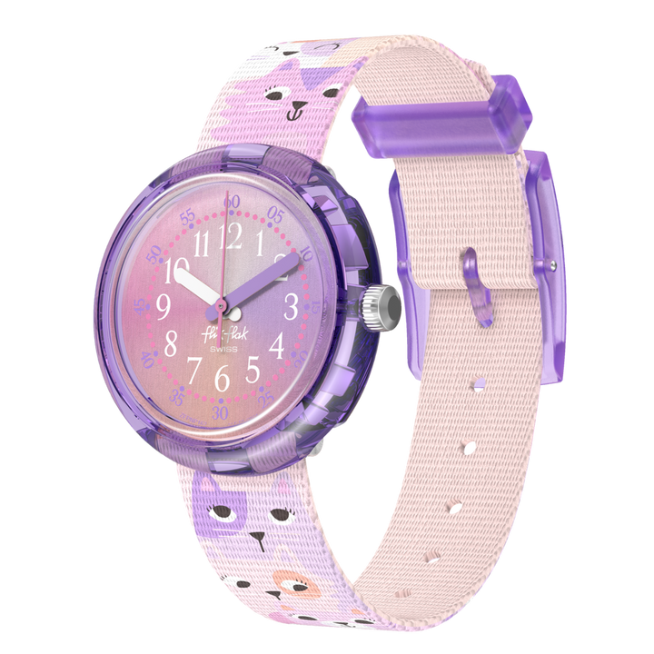 Flik Flak Cutie Kitty Friends Fur-ever 32 mm fpnp162 montre