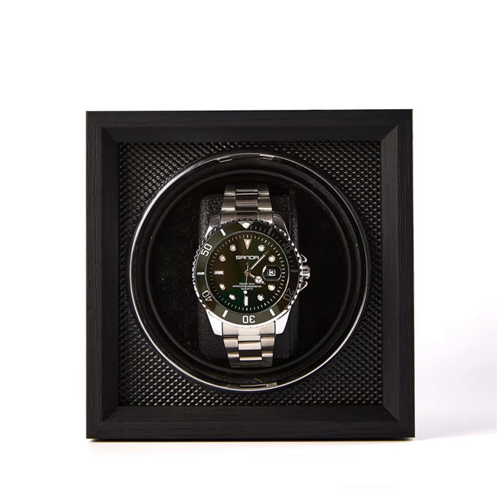 Boite Capodagli avec rotor pour 1 montre XB1 noire