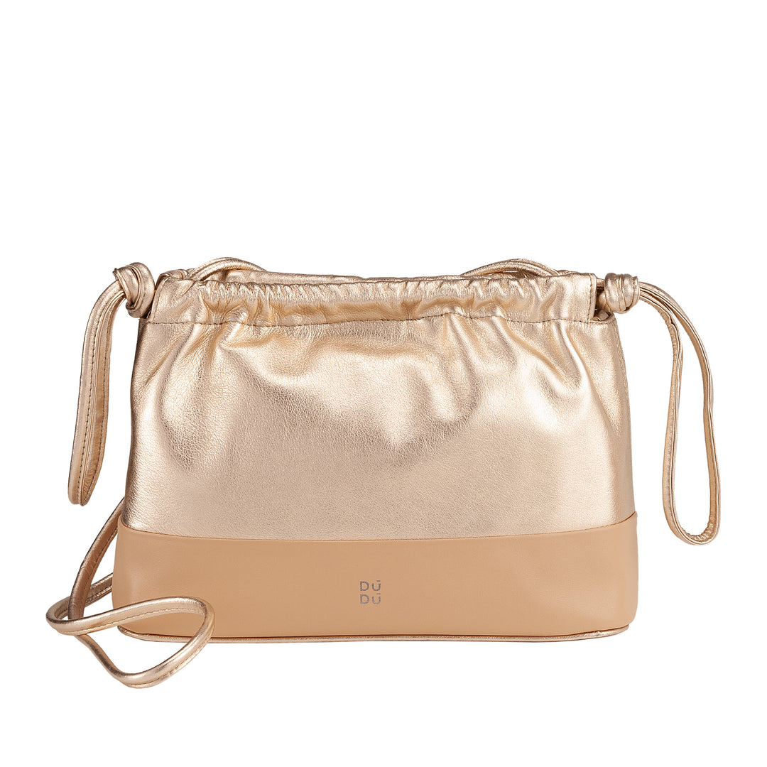 Sac pour femmes Dudu en peau douce, sac d'embrayage sac à couteau coloré avec couluse et bandoulière