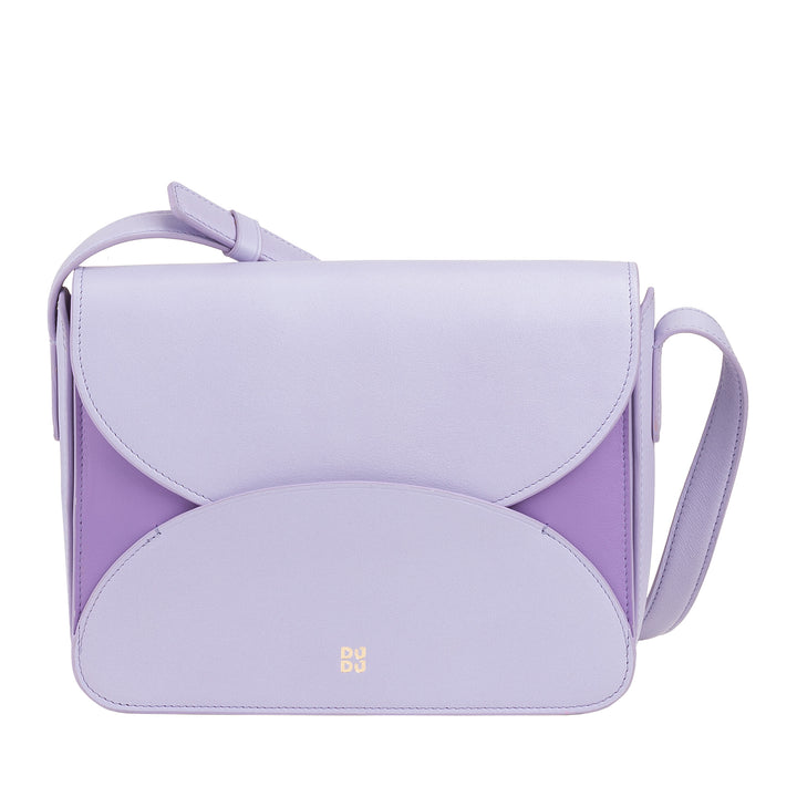 Dudu Braking Brow Sac femme en cuir avec volet de modèle d'enveloppe - petit sac élégant et polyvalent avec bandoulière réglable, sac parfait pour chaque occasion