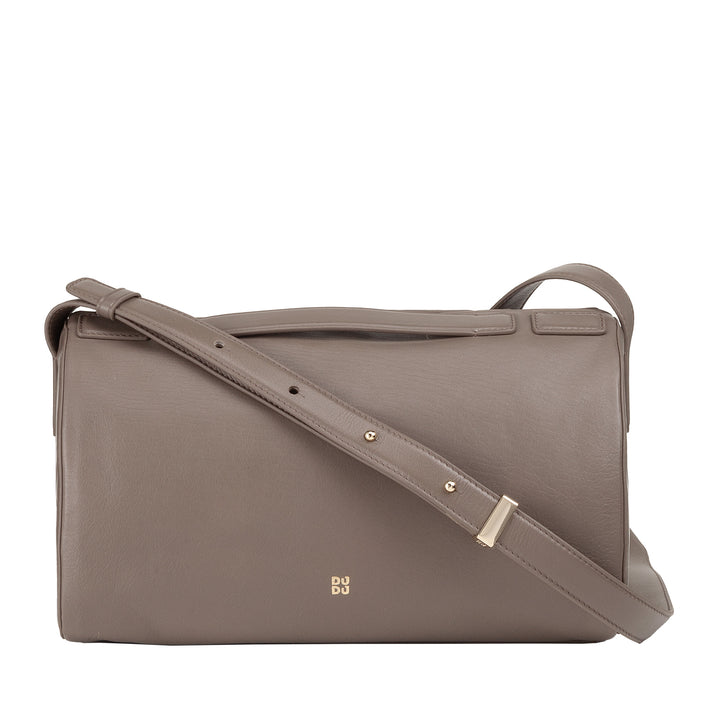 DUDU Bag Bag with leather shoulder strap - Elegant, large and spacious bag with adjustable shoulder strap for every occasion