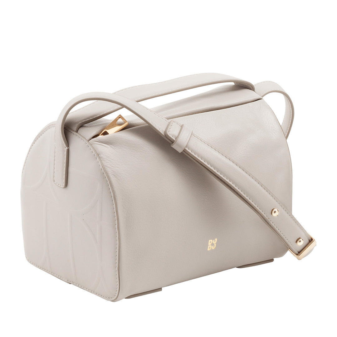 DUDU -Tasche mit Leder -Schultergurt - eleganter Beutel, klein mit verstellbarer Schultergurt für jeden Anlass