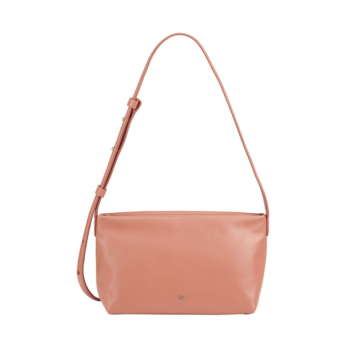 DUDU Kleine Damen-Umhängetasche aus weichem Leder, Umhängetasche, Reißverschluss, elegante City-Mode-Abendhandtasche