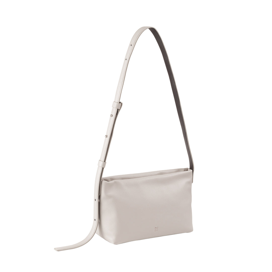 DUDU Borsa Tracolla Piccola Donna in Pelle Morbida, Borsa a Spalla, Chiusura a Cerniera, Borsetta da Sera Elegante Moda Città Fashion