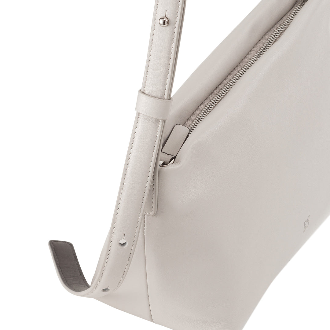 DUDU Borsa Tracolla Piccola Donna in Pelle Morbida, Borsa a Spalla, Chiusura a Cerniera, Borsetta da Sera Elegante Moda Città Fashion