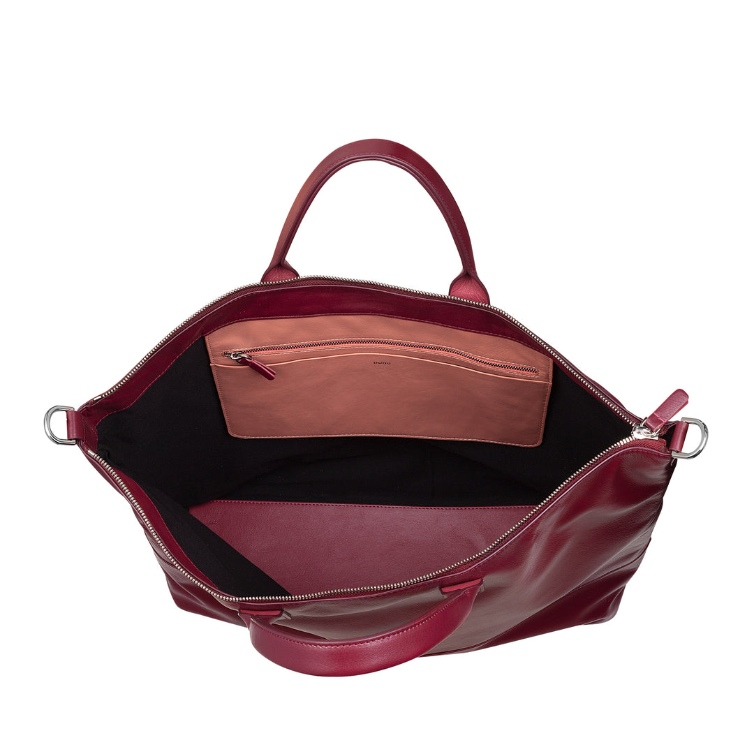 Dudu Women Soft Women Sac en cuir, sac de brwing Greging avec dos détaché, sac à main avec deux poignées et fermeture de fermeture éclair