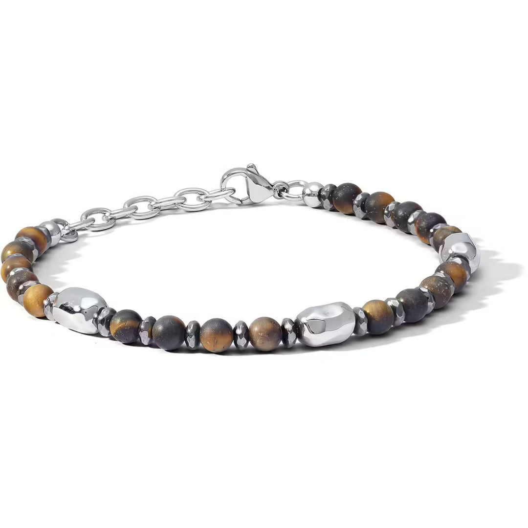 Comètes Bracelet de district en acier Tiger Eye UBR 1209