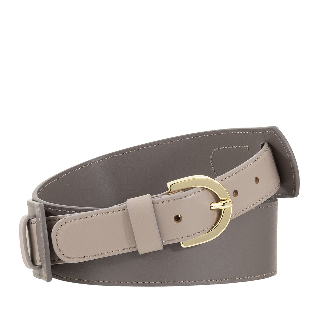 Dudu leather belt women made in Italy, h 40mm, with metal buckle, 4cm width, elegant belt per dress, trousers