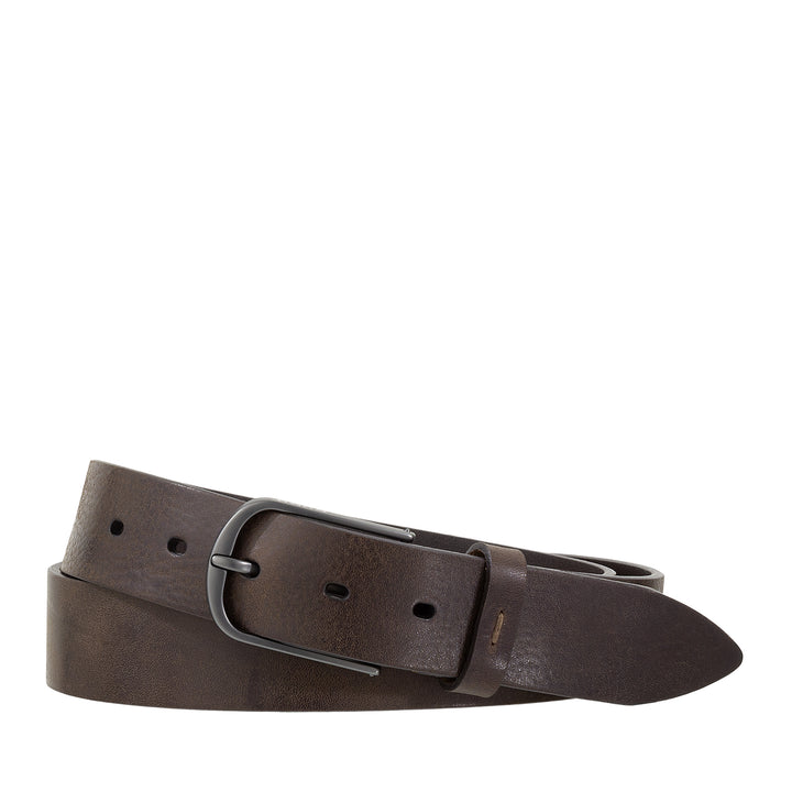 Dudu Cuir Men's Celon Végétable Cuir, fabriqué en Italie, H 35 mm, ceinture douce et résistante de haute qualité