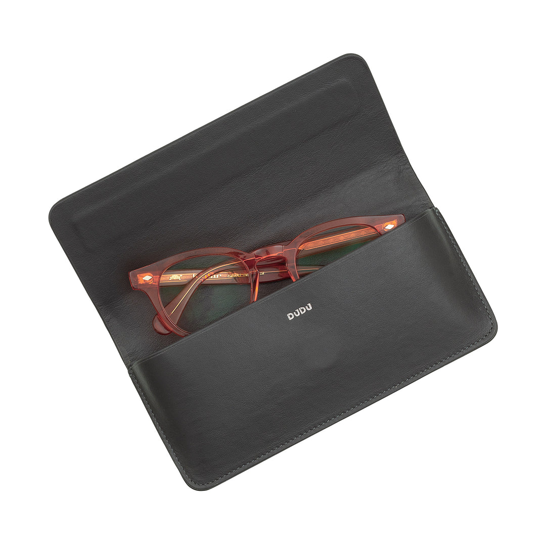 DUDUCHE CASE HOOD GLASSES AND SOCH GLASS SOFT SOCKER WITH MAGNETIC CLOSURE, Colored holder case