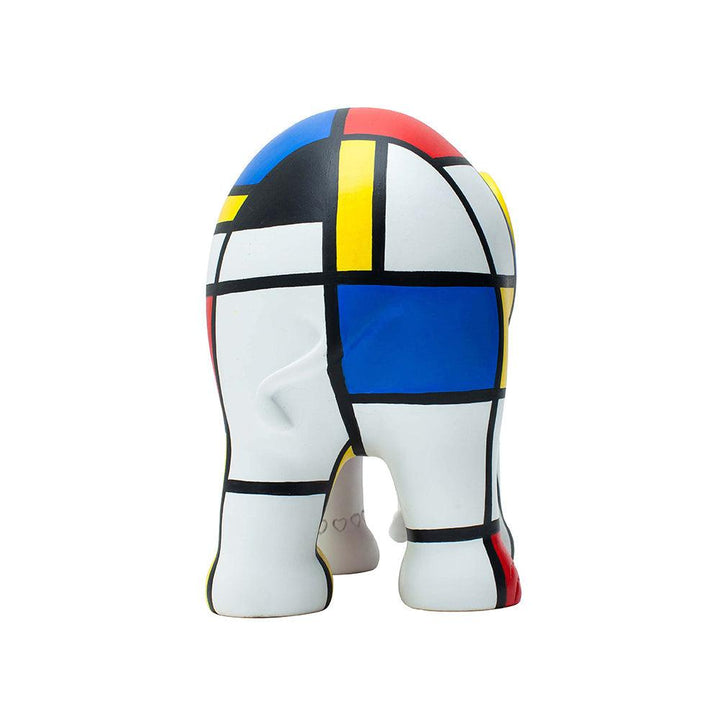 Elephant Parade elefante Hommage to Mondriaan 20cm Limited Edition 750 pezzi HOMMAGE TO MONDRIAAN 20 - Capodagli 1937