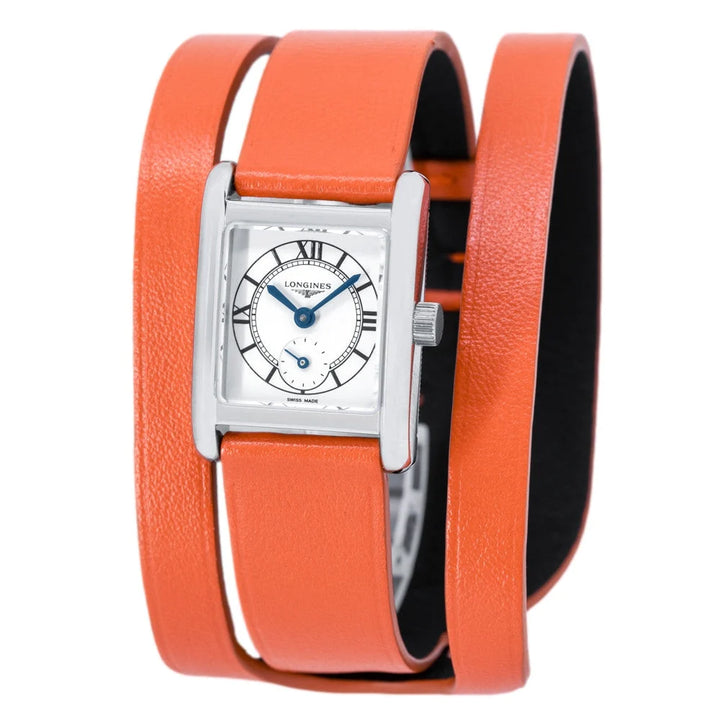 Longines Mini Dolcevita Uhr 21,50 x 29,00 Silber Quarzstahl L5.200.4.71.0