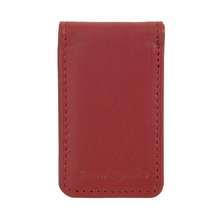 Nuvola Pelle Magnetic Money Clip in Genuine Leather - Magnetic Money Clip for Banknotes for Men and Women