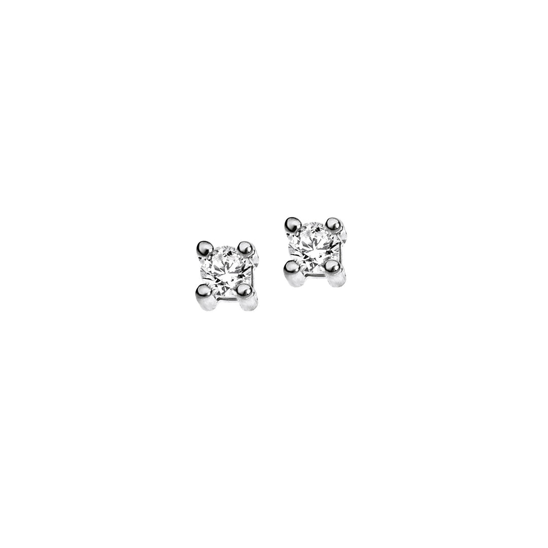 Comete Four Claw Light Point Ohrringe aus Gold und Diamanten ORB897