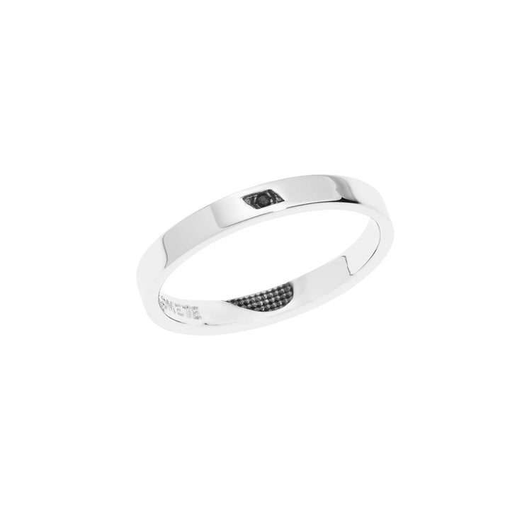 Bague Comete Argent Bague Coeur Interne Homme ANG111M18M