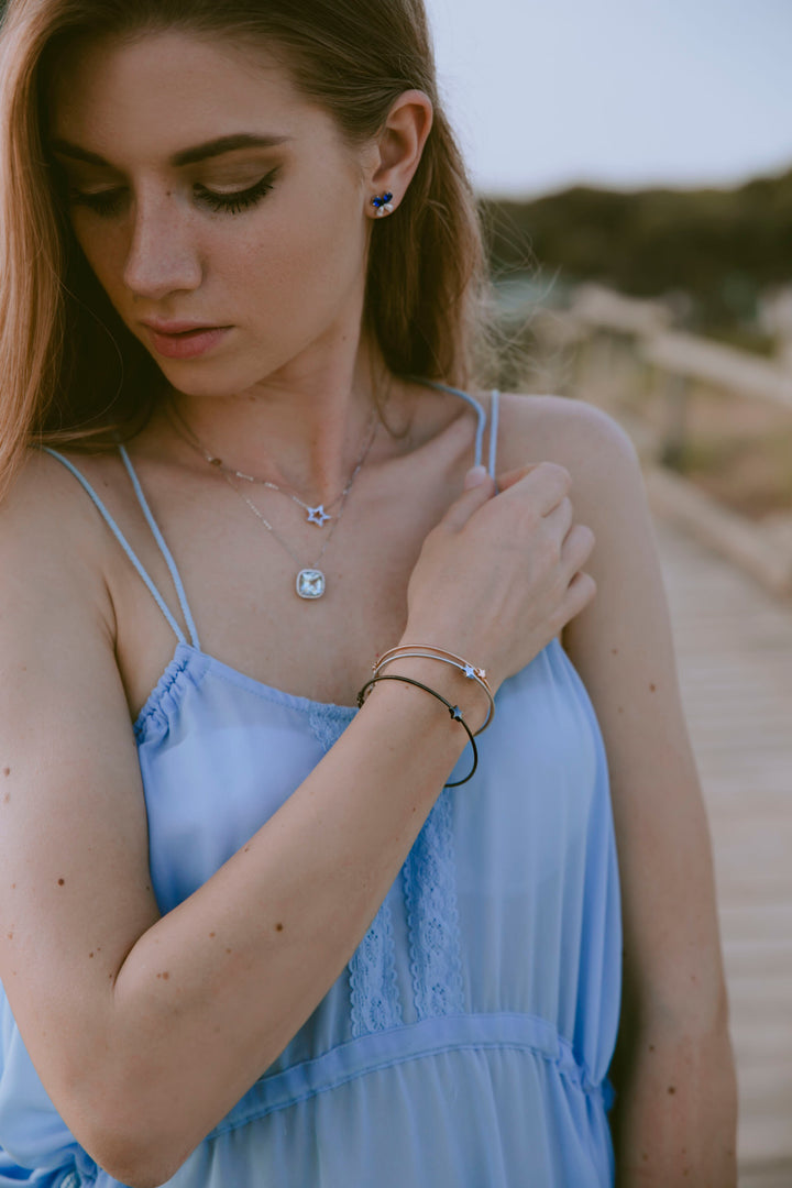 Comete Silver Star Bracelet BRA162