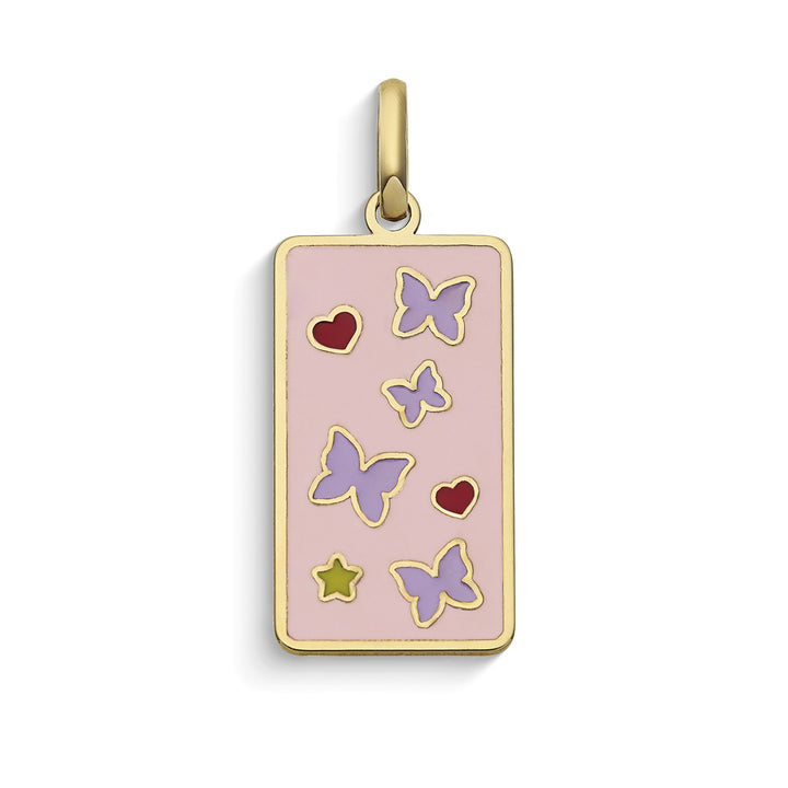Pendentif Comètes Renaissance en or jaune 375‰ KCOB019