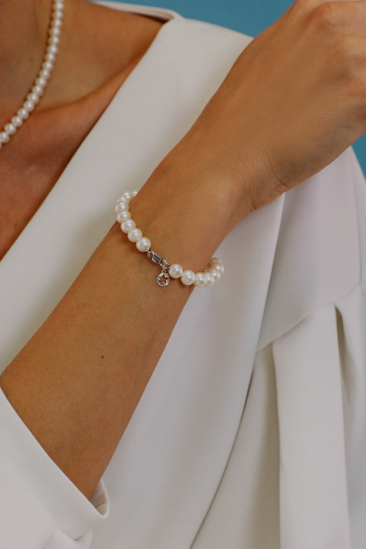 Bracelet à brins de perles Comete Aquadolce en or BRQ111