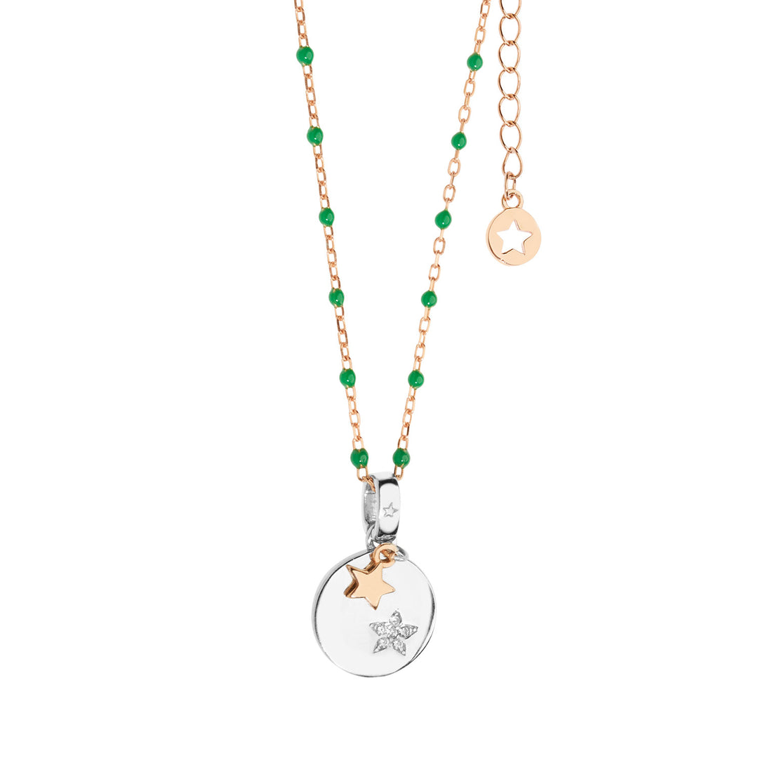 Comete Silver Star Necklace GLA227
