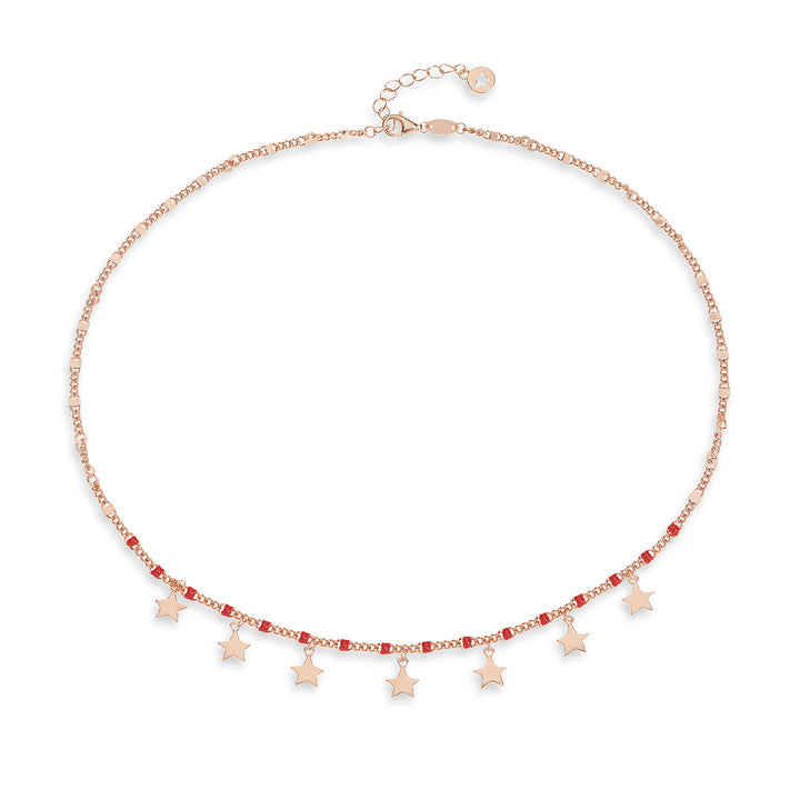 Collier étoile en argent Comete GLA251