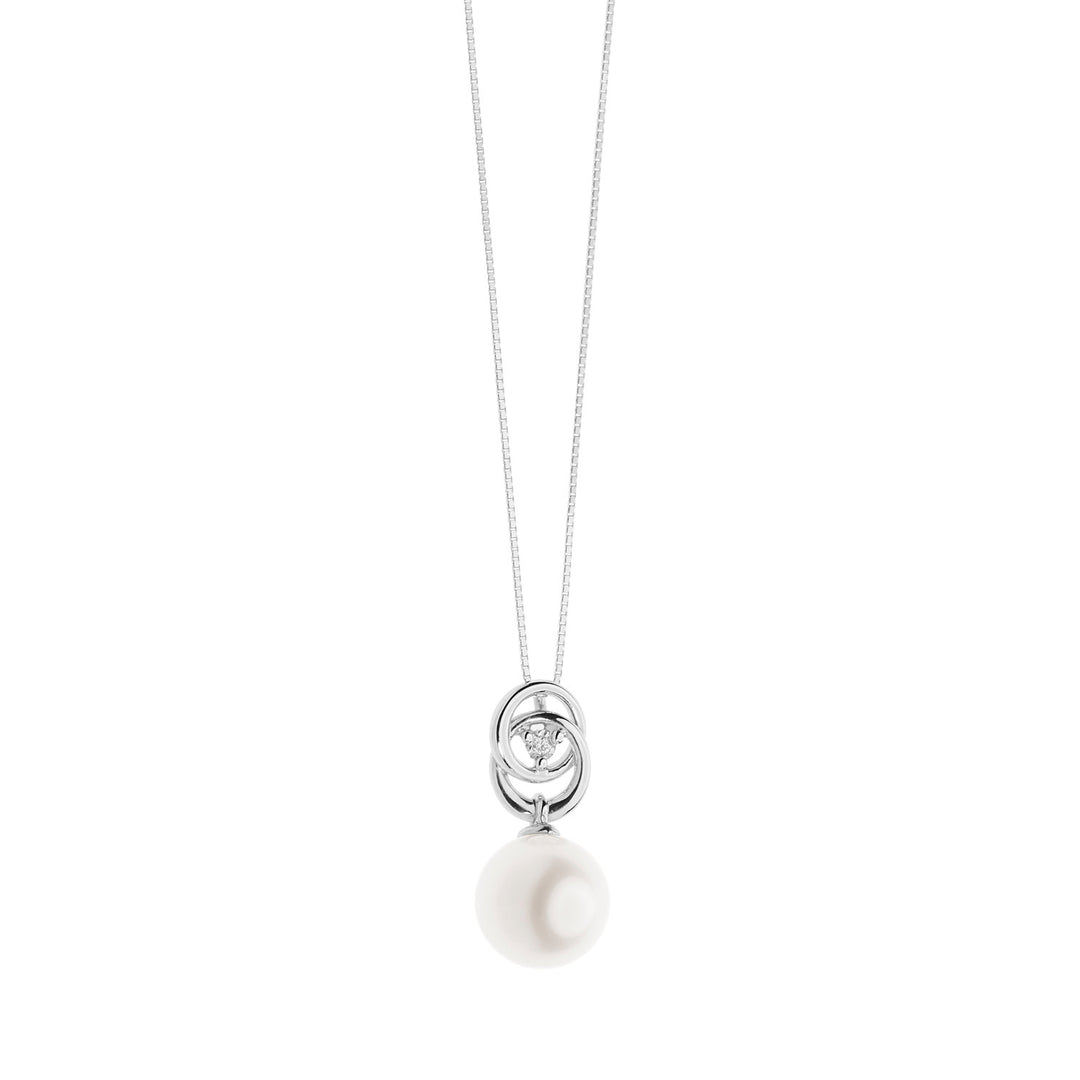 Comete Perlenkette aus Gold und Diamant GLP579