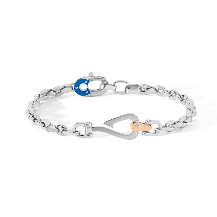 Comete Bracciale amo da pesca in Acciao e PVD UBR844