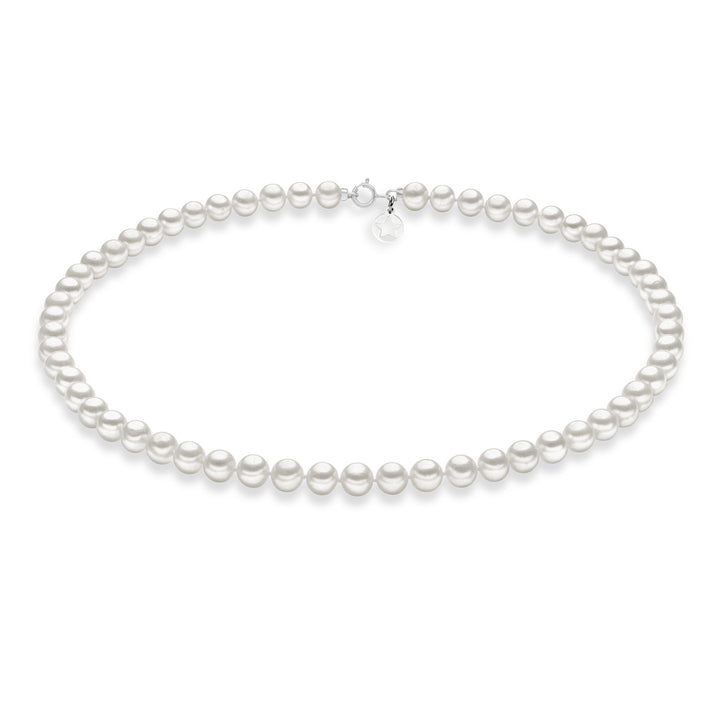 Comete Freshwater Pearl Necklace in Gold FWQ107AM