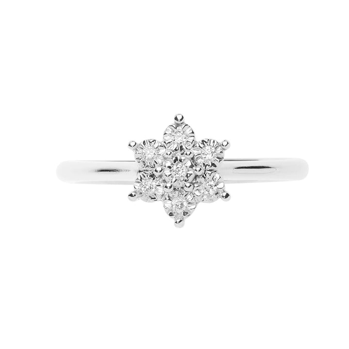 Comete Ring in Gold and White Diamonds Moments ANB2665