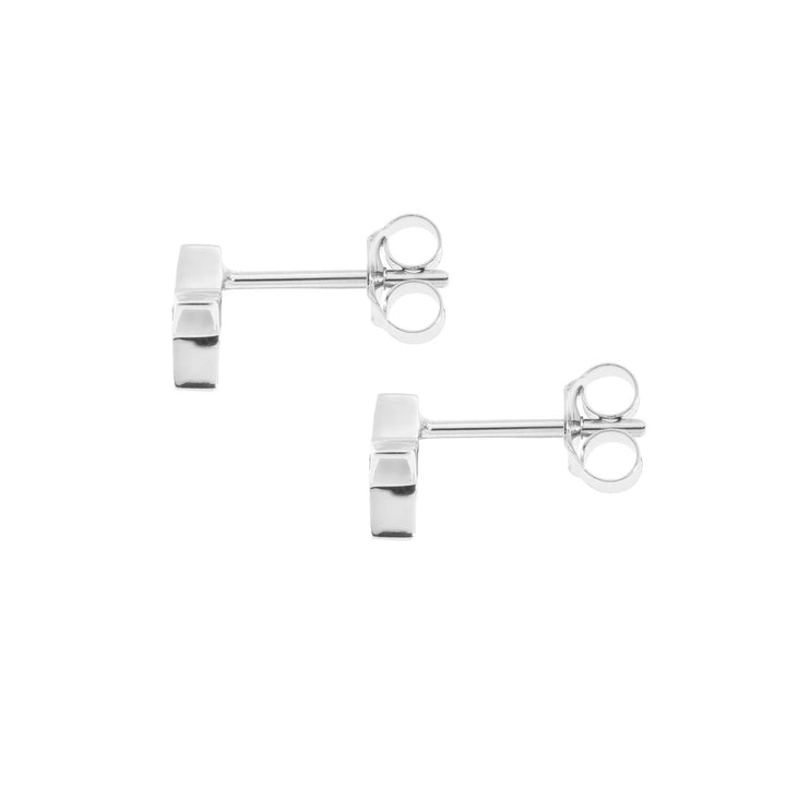 Comete Earrings in white gold and rubies ORB967